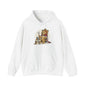 Hoodie — Funny Crowned Dog Throne Graphic Hoodie