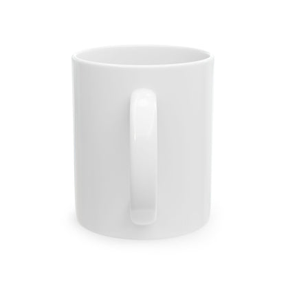 Ceramic Mug — 'Dog King' Illustration Coffee Mug (11oz & 15oz)